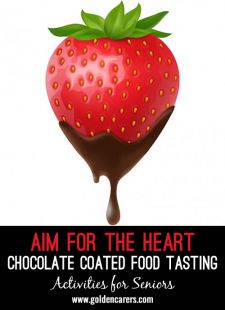 Aim for the Heart - Chocolate Coated Food Tasting