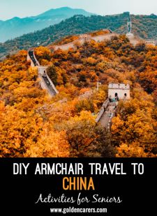DIY Armchair Travel to China