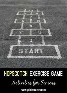 Hopscotch Exercise Game