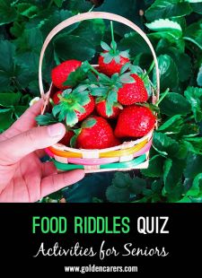 Food Riddles Quiz