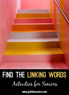 Find The Linking Word Quiz #2