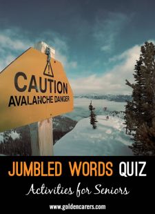 Jumbled Words Quiz