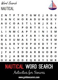 Nautical Word Search