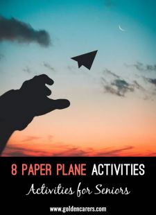 8 Paper Plane Activities