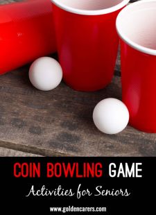 Coin Bowling Game