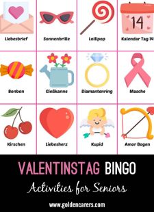 Valentinstag Bingo (German)