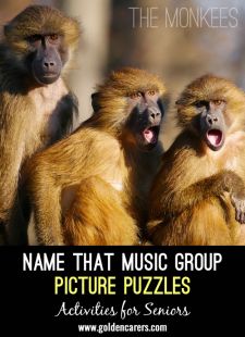 Name The Music Group: Picture Puzzles