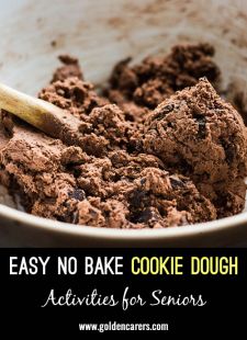 Edible No Bake Cookie Dough