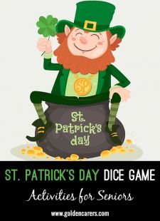 St. Patrick's Day Dice Game