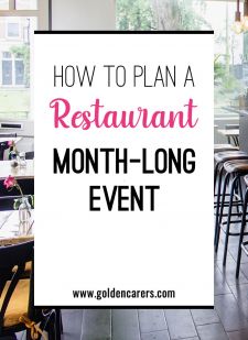 How to Plan a Restaurant Month-Long Event