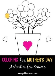 Coloring for Mother's Day