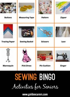 Sewing Bingo