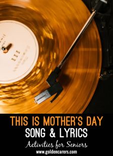 This is Mother's Day Song & Lyrics