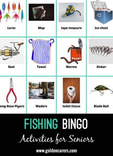 Fishing Bingo