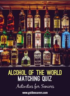 Alcohol of the World Matching Quiz