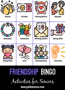 Friendship Bingo 