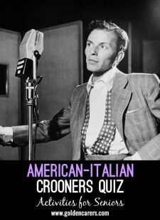 Italian American Crooners Quiz