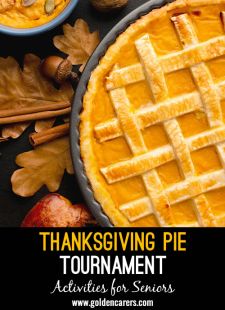Thanksgiving Pie Tournament 