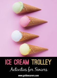 Ice cream Trolley 