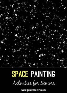 Starry Night Space Painting 