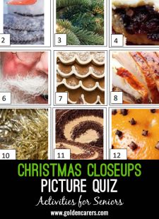 Christmas Picture & Trivia Quiz 
