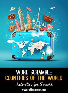 Unscramble - Countries of the World