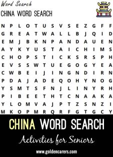 China Word Search