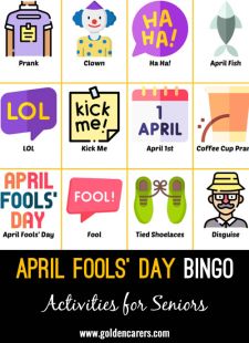 April Fools' Day Bingo