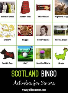 Scotland Bingo