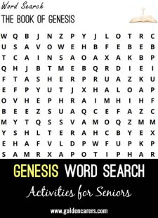 Genesis Word Search