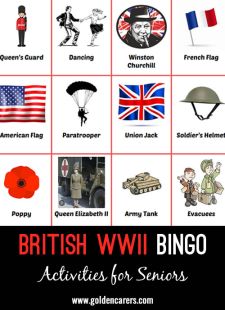 British WW2 Bingo