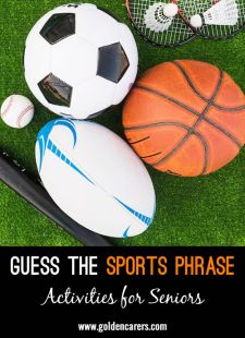 Guess the Sports Phrase Visual Quiz