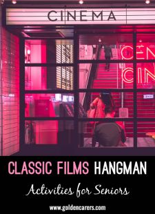 Classic Films Hangman