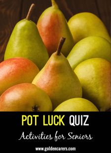 Pot Luck Quiz 72