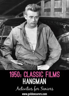 1950s Classic Films Hangman
