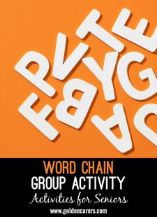 Word Chain Group Activity