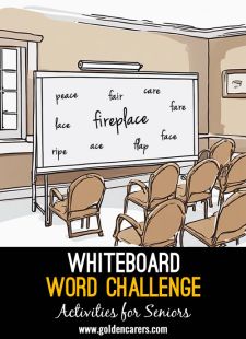 Whiteboard Word Challenge
