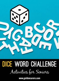 Dice Word Challenge