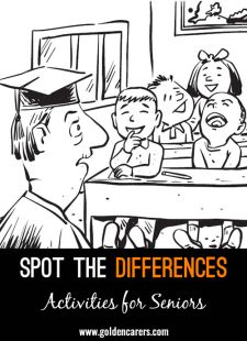 Spot the Differences - Classroom