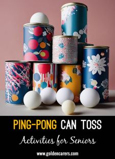 Ping-Pong Can Toss