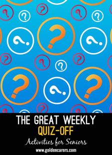 The Great Weekly Quiz-off
