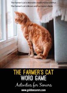 The Farmer's Cat Word Game