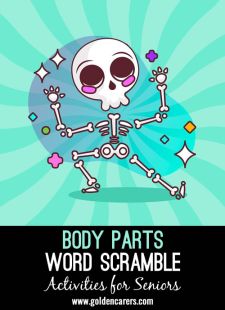 Human Body Word Scramble