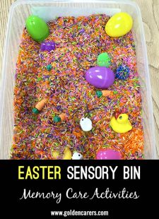 Easter Sensory Bin