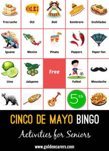 Cinco de Mayo Bingo