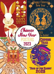 2023 Chinese New Year Posters - Year of the Rabbit