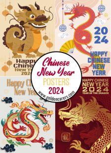 2024 Chinese New Year Posters - Year of the Dragon