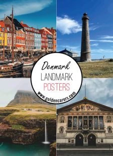 Denmark Landmark Posters