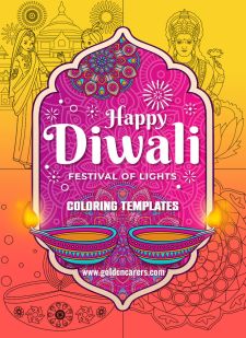 Diwali - Coloring Templates