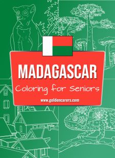 Madagascar Coloring Templates